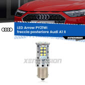 0 Freccia posteriore LED Audi A1 II 2019 in poi: PY21W Arrow PY21W: Lampadina frecce LED No-Hyperflash Arrow