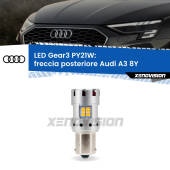 0 Freccia posteriore LED Audi A3 8Y 2020 in poi: PY21W Gear3 PY21W: Lampadina frecce LED No-Hyperflash Gear3
