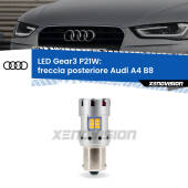 0 Freccia posteriore LED Audi A4 B8 2007 - 2015: P21W Gear3 P21W: Lampadina frecce LED No-Hyperflash Gear3 raffreddata a ventola