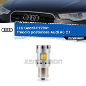 0 Freccia posteriore LED Audi A6 C7 2010 - 2018: PY21W Gear3 PY21W: Lampadina frecce LED No-Hyperflash Gear3