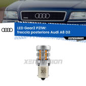 0 Freccia posteriore LED Audi A8 D2 1994 - 2002: P21W Gear2 FINE SERIE: NO GARANZIA P21W: Lampadina frecce LED No-Hyperflash Gear2 FINE SERIE: NO GARANZIA