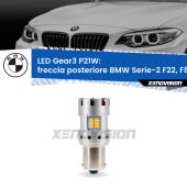 0 Freccia posteriore LED BMW Serie-2 F22, F87 2012 - 2015: P21W Gear3 P21W: Lampadina frecce LED No-Hyperflash Gear3 raffreddata a ventola