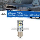 0 Freccia posteriore LED Chevrolet Captiva C1 2006 - 2018: PY21W Arrow PY21W: Lampadina frecce LED No-Hyperflash Arrow