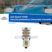 0 Freccia posteriore LED Chevrolet Corvette C5 1997 - 2004: P21W Gear2 FINE SERIE: NO GARANZIA P21W: Lampadina frecce LED No-Hyperflash Gear2 FINE SERIE: NO GARANZIA