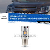 0 Freccia posteriore LED Chevrolet Orlando J309 2011 - 2019: P21W Gear3 P21W: Lampadina frecce LED No-Hyperflash Gear3 raffreddata a ventola