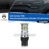 0 Freccia posteriore LED Citroën C3 aircross 2017 in poi: T20 Arrow T20: Lampadina frecce LED No-Hyperflash Arrow