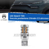 0 Freccia posteriore LED Citroën C3 aircross 2017 in poi: T20 Gear2 FINE SERIE: NO GARANZIA T20: Lampadina frecce LED No-Hyperflash Gear2 FINE SERIE: NO GARANZIA