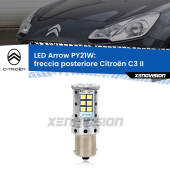 0 Freccia posteriore LED Citroën C3 II 2009 - 2016: PY21W Arrow PY21W: Lampadina frecce LED No-Hyperflash Arrow