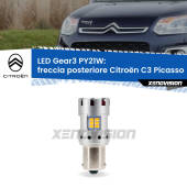 0 Freccia posteriore LED Citroën C3 Picasso  2009 - 2016: PY21W Gear3 PY21W: Lampadina frecce LED No-Hyperflash Gear3