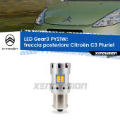 0 Freccia posteriore LED Citroën C3 Pluriel  2003 - 2010: PY21W Gear3 PY21W: Lampadina frecce LED No-Hyperflash Gear3