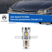 0 Freccia posteriore LED Citroën C4 2004 - 2011: PY21W Gear3 PY21W: Lampadina frecce LED No-Hyperflash Gear3