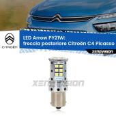 0 Freccia posteriore LED Citroën C4 Picasso II 2013 in poi: PY21W Arrow PY21W: Lampadina frecce LED No-Hyperflash Arrow
