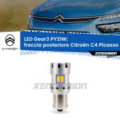 0 Freccia posteriore LED Citroën C4 Picasso II 2013 in poi: PY21W Gear3 PY21W: Lampadina frecce LED No-Hyperflash Gear3