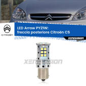 0 Freccia posteriore LED Citroën C5 2001 - 2004: PY21W Arrow PY21W: Lampadina frecce LED No-Hyperflash Arrow