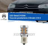 0 Freccia posteriore LED Citroën C5 II 2008 - 2014: P21W Gear2 FINE SERIE: NO GARANZIA P21W: Lampadina frecce LED No-Hyperflash Gear2 FINE SERIE: NO GARANZIA