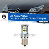 0 Freccia posteriore LED Citroën C5 My04 2004 - 2008: PY21W Arrow PY21W: Lampadina frecce LED No-Hyperflash Arrow
