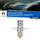 0 Freccia posteriore LED Citroën C6  2005 - 2012: PY21W Arrow PY21W: Lampadina frecce LED No-Hyperflash Arrow