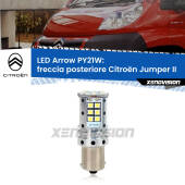 0 Freccia posteriore LED Citroën Jumper II 2002 in poi: PY21W Arrow PY21W: Lampadina frecce LED No-Hyperflash Arrow