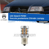 0 Freccia posteriore LED Citroën Jumpy 1994 - 2005: P21W Gear2 FINE SERIE: NO GARANZIA P21W: Lampadina frecce LED No-Hyperflash Gear2 FINE SERIE: NO GARANZIA