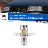 0 Freccia posteriore LED Citroën Jumpy 1994 - 2005: P21W Gear3 P21W: Lampadina frecce LED No-Hyperflash Gear3 raffreddata a ventola