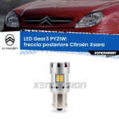 0 Freccia posteriore LED Citroën Xsara  1997 - 2005: PY21W Gear3 PY21W: Lampadina frecce LED No-Hyperflash Gear3