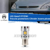 0 Freccia posteriore LED Citroën Xsara picasso 1999 - 2012: PY21W Gear3 PY21W: Lampadina frecce LED No-Hyperflash Gear3