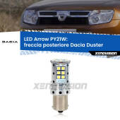 0 Freccia posteriore LED Dacia Duster prima serie: PY21W Arrow PY21W: Lampadina frecce LED No-Hyperflash Arrow