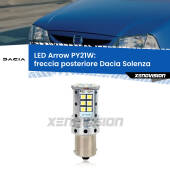 0 Freccia posteriore LED Dacia Solenza 2003 in poi: PY21W Arrow PY21W: Lampadina frecce LED No-Hyperflash Arrow