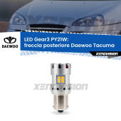 0 Freccia posteriore LED Daewoo Tacuma 2000 - 2005: PY21W Gear3 PY21W: Lampadina frecce LED No-Hyperflash Gear3
