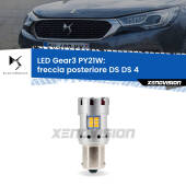 0 Freccia posteriore LED DS DS 4 2015 in poi: PY21W Gear3 PY21W: Lampadina frecce LED No-Hyperflash Gear3