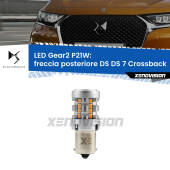 0 Freccia posteriore LED DS DS 7 Crossback 2017 in poi: P21W Gear2 FINE SERIE: NO GARANZIA P21W: Lampadina frecce LED No-Hyperflash Gear2 FINE SERIE: NO GARANZIA