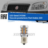 0 Freccia posteriore LED Fiat Doblo 223 2000 - 2010: P21W Gear2 FINE SERIE: NO GARANZIA P21W: Lampadina frecce LED No-Hyperflash Gear2 FINE SERIE: NO GARANZIA