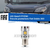 0 Freccia posteriore LED Fiat Doblo 263 2010 - 2016: PY21W Gear3 PY21W: Lampadina frecce LED No-Hyperflash Gear3