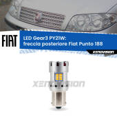 0 Freccia posteriore LED Fiat Punto 188 1999 - 2010: PY21W Gear3 PY21W: Lampadina frecce LED No-Hyperflash Gear3