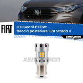 0 Freccia posteriore LED Fiat Strada II faro bianco: PY21W Gear3 PY21W: Lampadina frecce LED No-Hyperflash Gear3