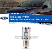 0 Freccia posteriore LED Ford Focus Mk2 2004 - 2011: PY21W Gear3 PY21W: Lampadina frecce LED No-Hyperflash Gear3