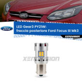 0 Freccia posteriore LED Ford Focus Mk3 2011 - 2014: PY21W Gear3 PY21W: Lampadina frecce LED No-Hyperflash Gear3