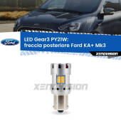 0 Freccia posteriore LED Ford KA+ Mk3 2014 - 2018: PY21W Gear3 PY21W: Lampadina frecce LED No-Hyperflash Gear3