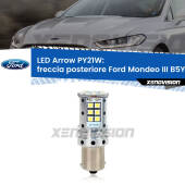0 Freccia posteriore LED Ford Mondeo III B5Y 2003 - 2007: PY21W Arrow PY21W: Lampadina frecce LED No-Hyperflash Arrow