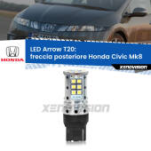 0 Freccia posteriore LED Honda Civic Mk8 2005 - 2010: T20 Arrow T20: Lampadina frecce LED No-Hyperflash Arrow