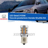0 Freccia posteriore LED Honda Shuttle RA faro giallo: P21W Gear2 FINE SERIE: NO GARANZIA P21W: Lampadina frecce LED No-Hyperflash Gear2 FINE SERIE: NO GARANZIA