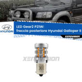 0 Freccia posteriore LED Hyundai Galloper II JK-01 1998 - 2003: P21W Gear2 FINE SERIE: NO GARANZIA P21W: Lampadina frecce LED No-Hyperflash Gear2 FINE SERIE: NO GARANZIA