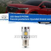 0 Freccia posteriore LED Hyundai Grand santa FÉ  2013 in poi: PY21W Gear3 PY21W: Lampadina frecce LED No-Hyperflash Gear3