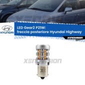 0 Freccia posteriore LED Hyundai Highway 2000 - 2004: P21W Gear2 FINE SERIE: NO GARANZIA P21W: Lampadina frecce LED No-Hyperflash Gear2 FINE SERIE: NO GARANZIA