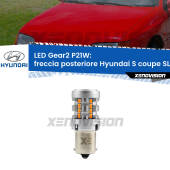 0 Freccia posteriore LED Hyundai S coupe SLC 1990 - 1996: P21W Gear2 FINE SERIE: NO GARANZIA P21W: Lampadina frecce LED No-Hyperflash Gear2 FINE SERIE: NO GARANZIA