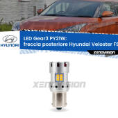 0 Freccia posteriore LED Hyundai Veloster FS 2011 - 2017: PY21W Gear3 PY21W: Lampadina frecce LED No-Hyperflash Gear3