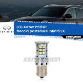 0 Freccia posteriore LED Infiniti EX 2008 in poi: PY21W Arrow PY21W: Lampadina frecce LED No-Hyperflash Arrow