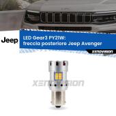 0 Freccia posteriore LED Jeep Avenger 2023 in poi: PY21W Gear3 PY21W: Lampadina frecce LED No-Hyperflash Gear3