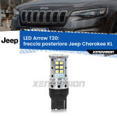 0 Freccia posteriore LED Jeep Cherokee KL 2014 in poi: T20 Arrow T20: Lampadina frecce LED No-Hyperflash Arrow