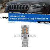 0 Freccia posteriore LED Jeep Cherokee KL 2014 in poi: T20 Gear2 FINE SERIE: NO GARANZIA T20: Lampadina frecce LED No-Hyperflash Gear2 FINE SERIE: NO GARANZIA